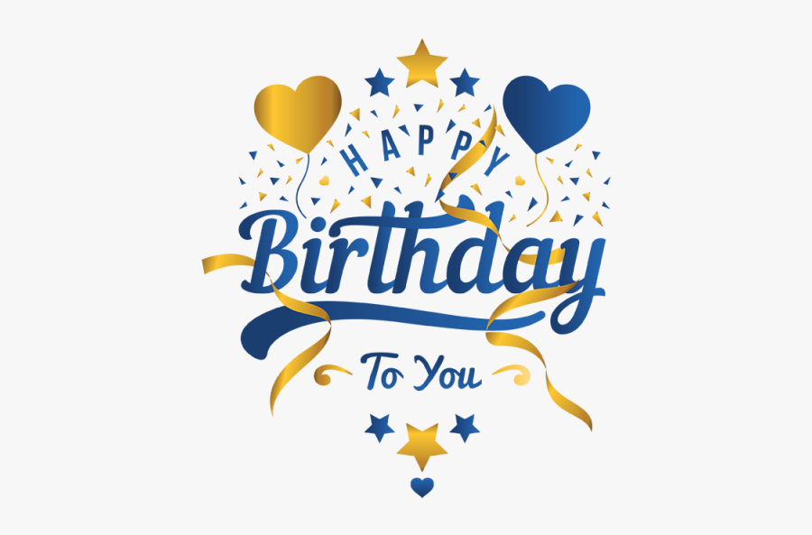 Clip Art Happy Birthday Flyer - Happy Birthday Vector Png ...