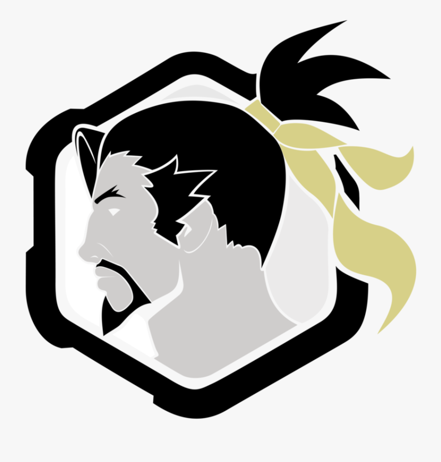 Overwatch Hanzo Spray Vector By Kyuubi3000 - Overwatch Spray Png Hanzo, Transparent Clipart