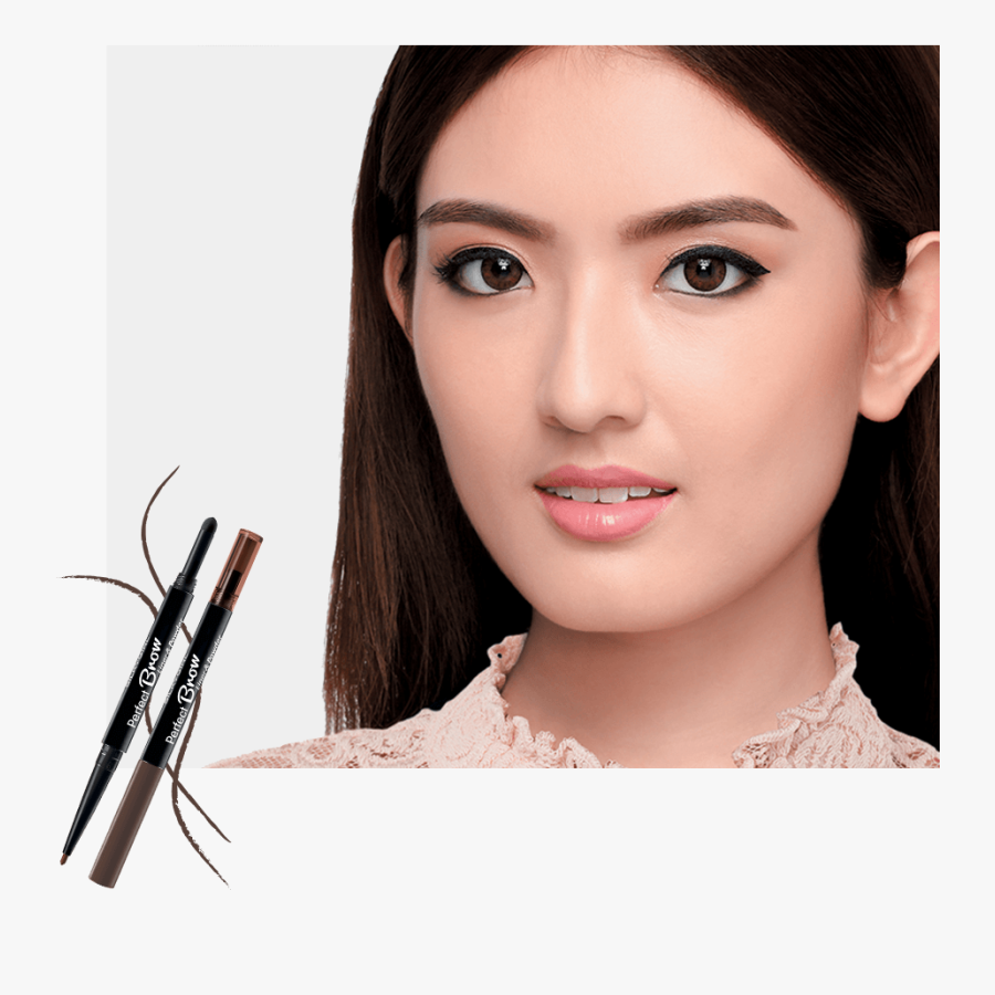 Clip Art Makeup For Teenage Girl - Silkygirl Model, Transparent Clipart