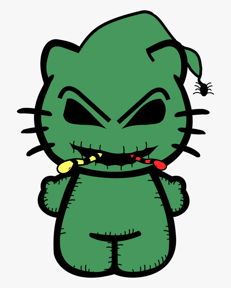 Nightmare Before Christmas Hello Kitty, Transparent Clipart