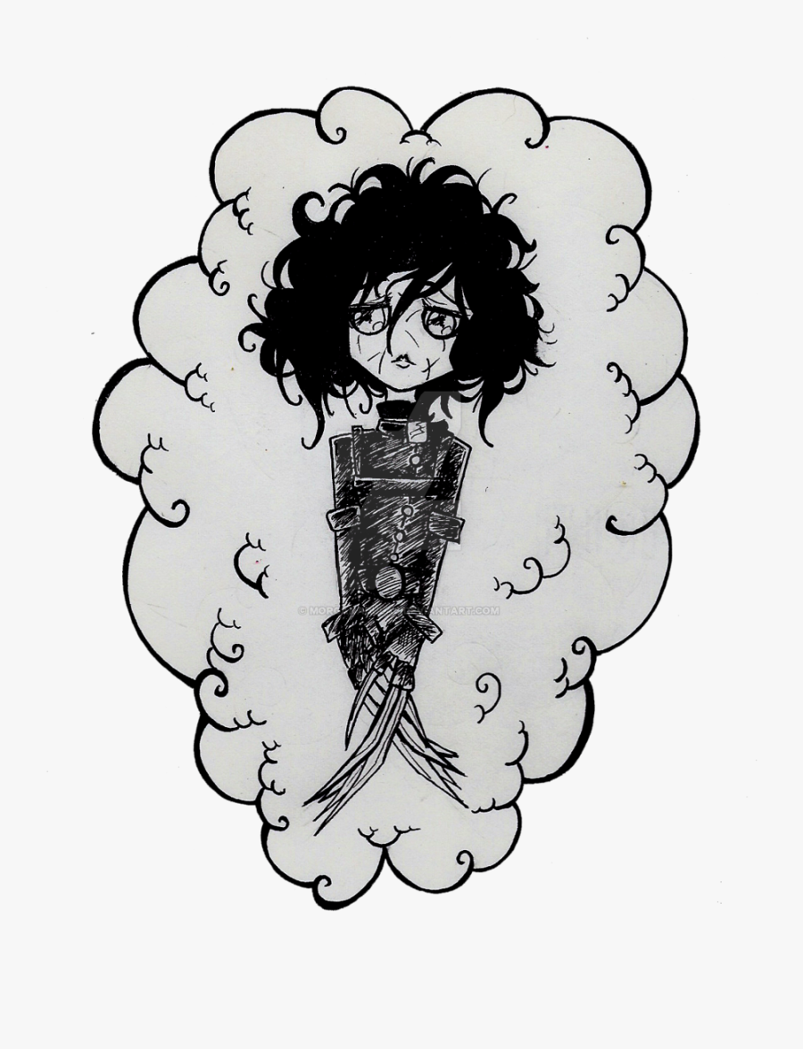Edward Scissorhands - Illustration, Transparent Clipart