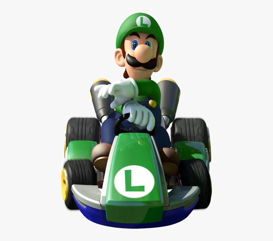 Mario Kart 8 Deluxe Luigi, Transparent Clipart
