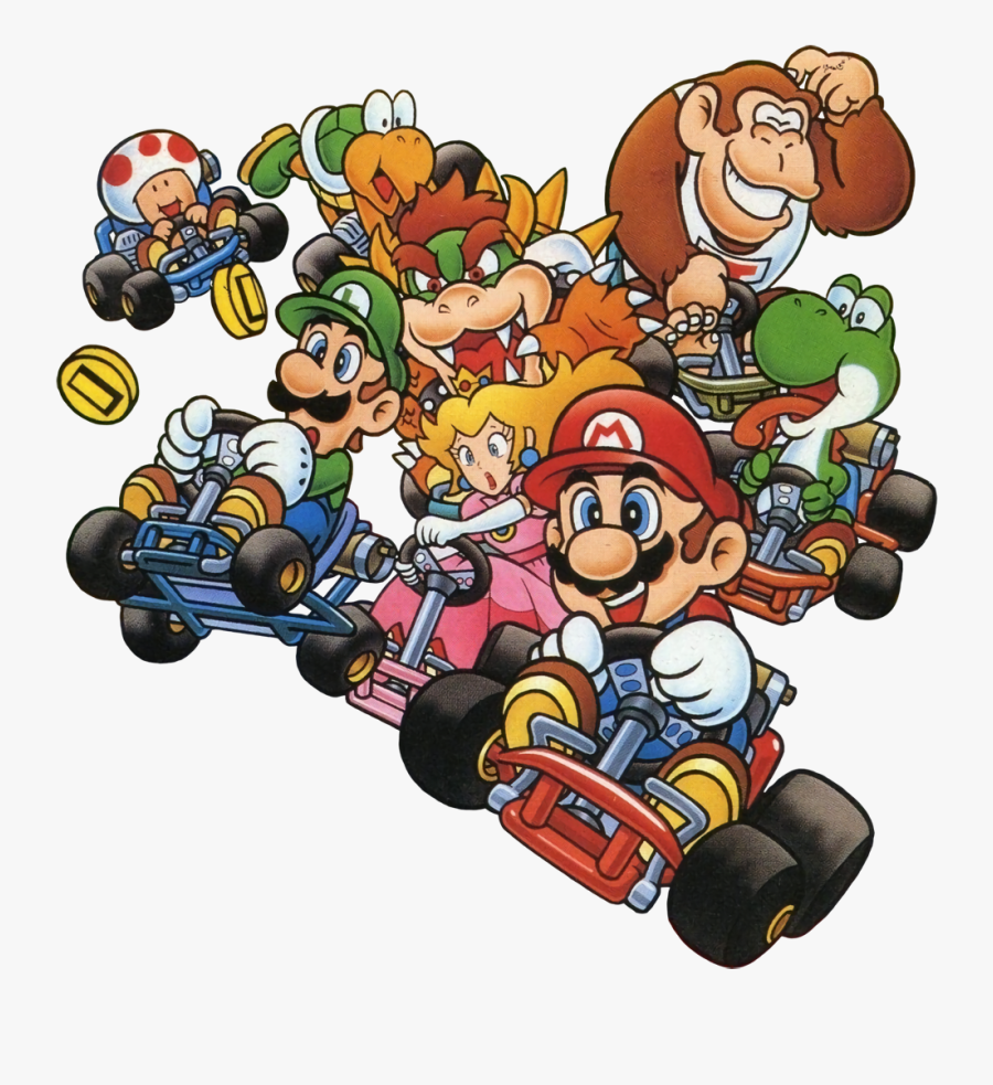 Mario Kart Snes , Free Transparent Clipart - ClipartKey