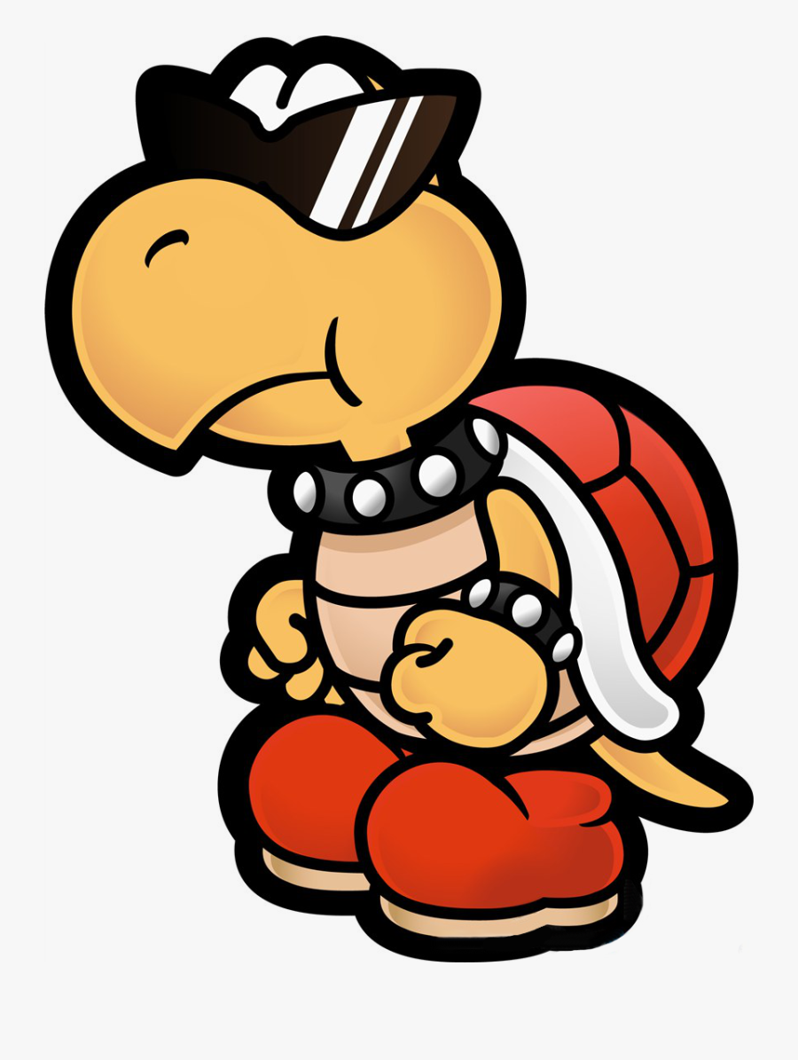 Super Paper Mario Enemies Quiz - Super Paper Mario Koopa, Transparent Clipart