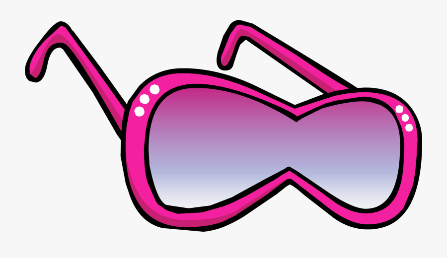 Clipart Sunglasses Diva - Club Penguin Sunglasses, Transparent Clipart