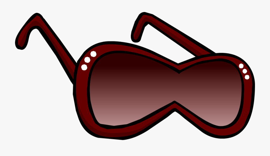 Club Penguin Sunglasses, Transparent Clipart