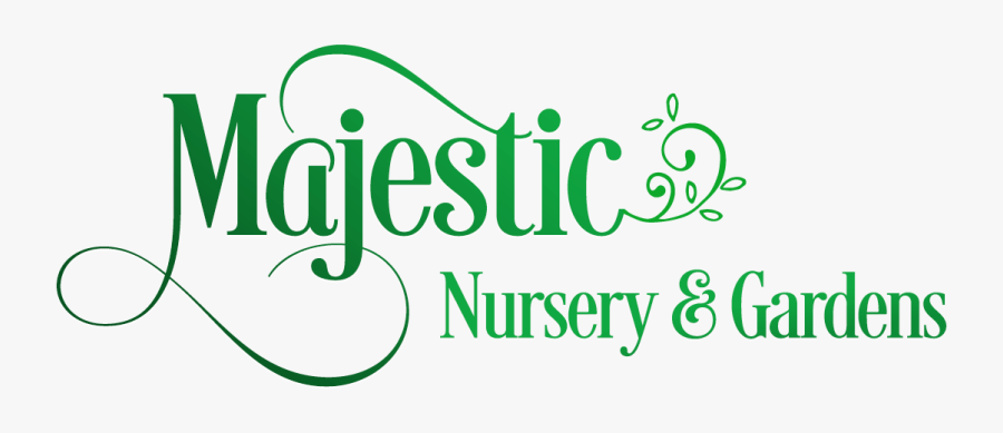 Majestic Nursery & Gardens - Calligraphy, Transparent Clipart