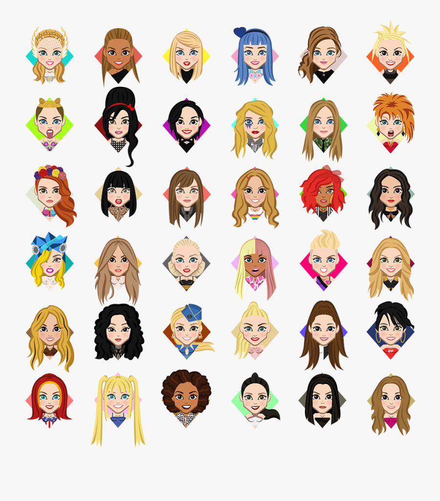 Divas Pop Music Png, Transparent Clipart