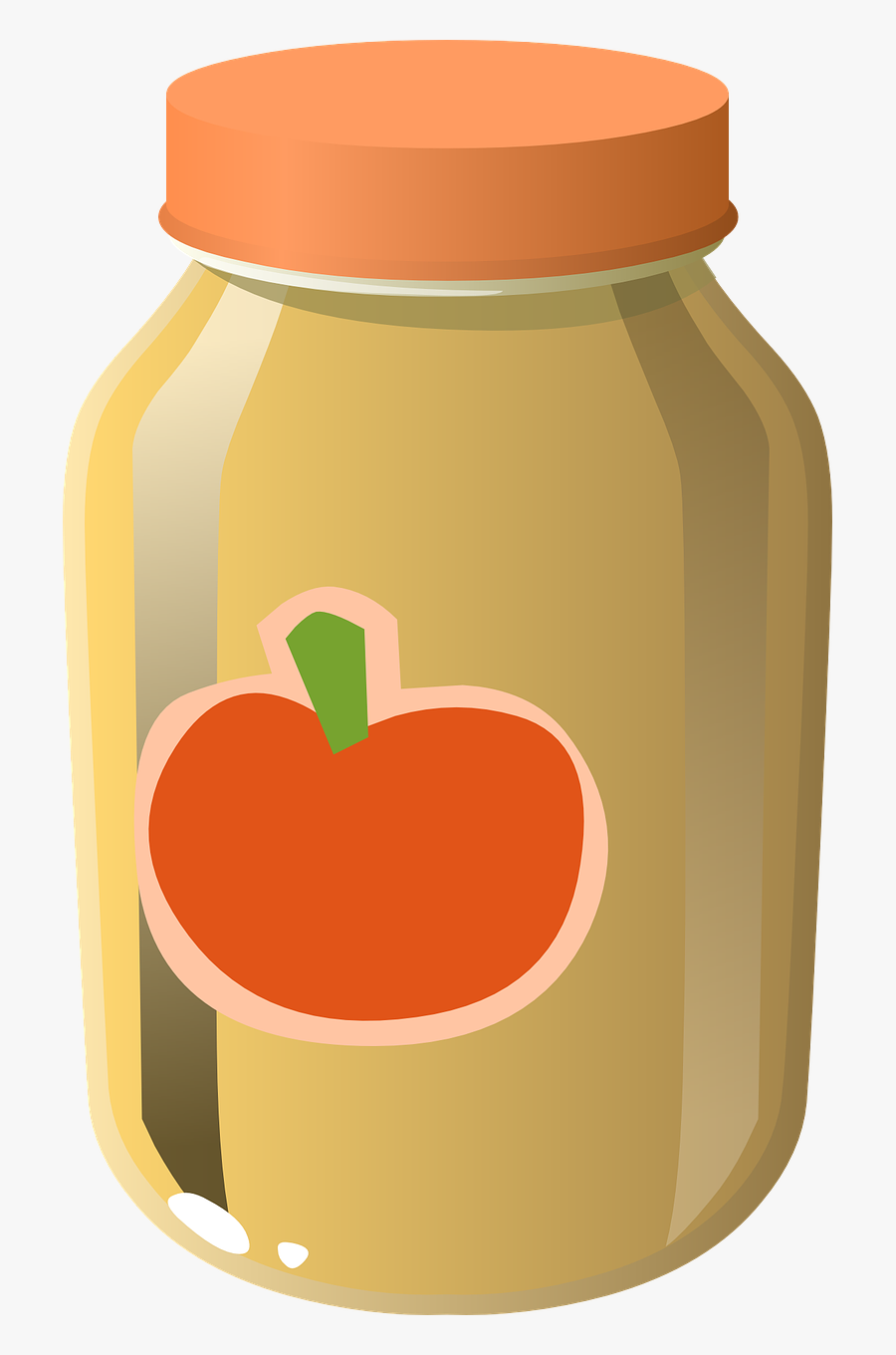 Tomato Sauce, Jar, Glass, Food, Sauce, Homemade, Canned - Apple Sauce Clip ...