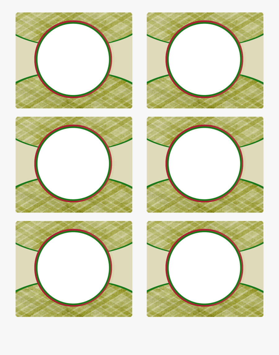Blank Jar Labels - Jar Blank Labels To Print, Transparent Clipart