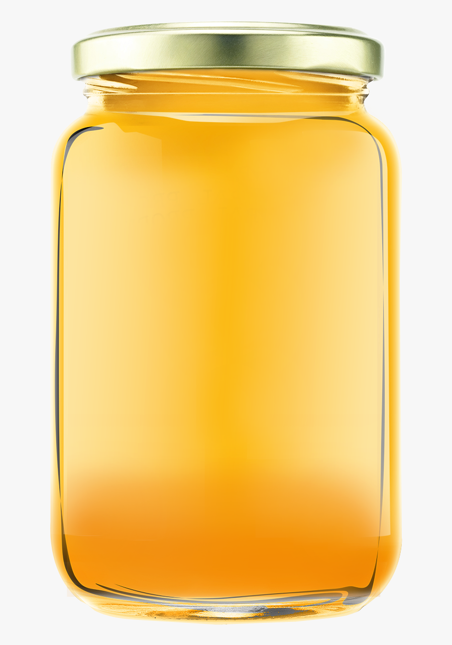 Mason Germ Oil,bottle,glass - Honey Jar Png, Transparent Clipart