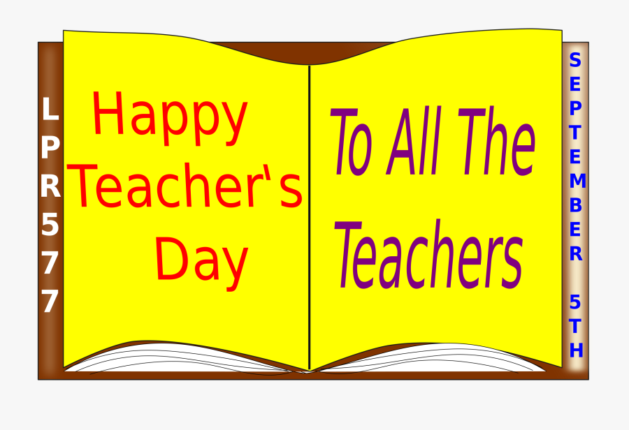 Clipart - Teacher In Teachers Day Wishes, Transparent Clipart