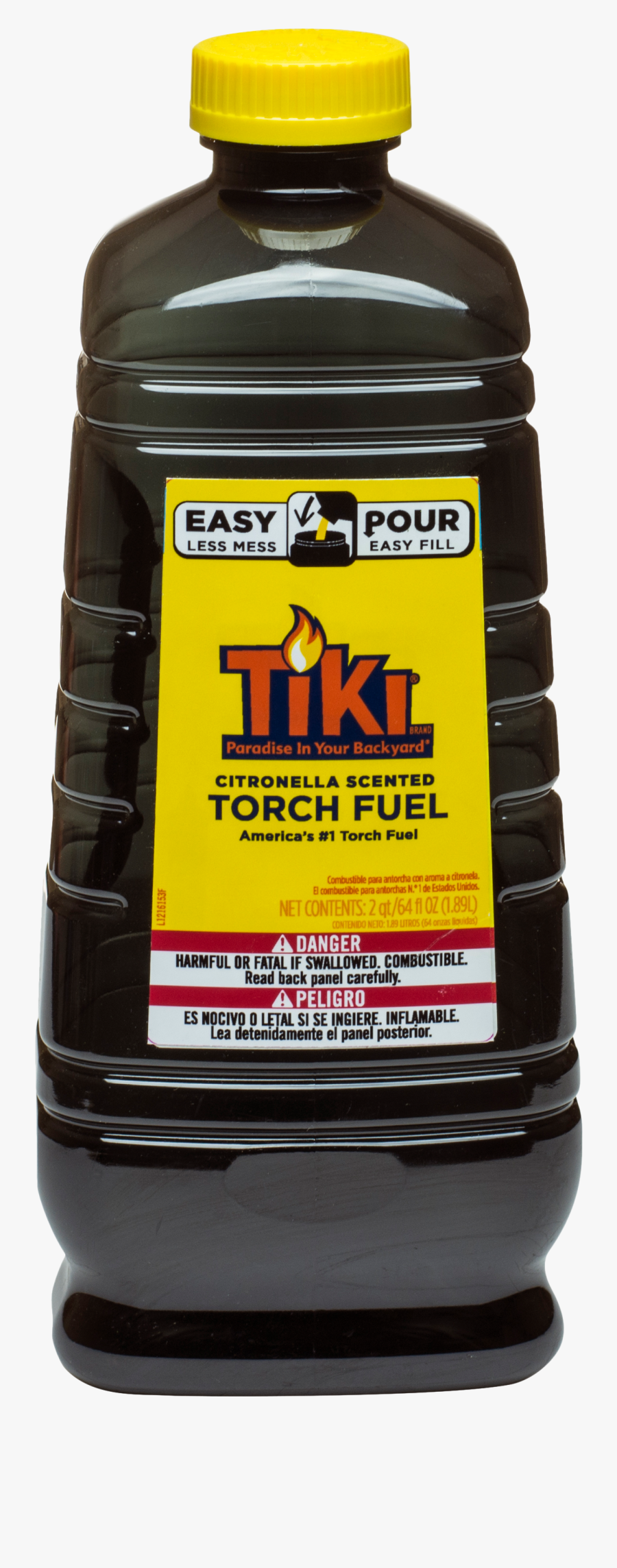 Tiki Torch Fuel - 64 Oz Citronella Fuel, Transparent Clipart