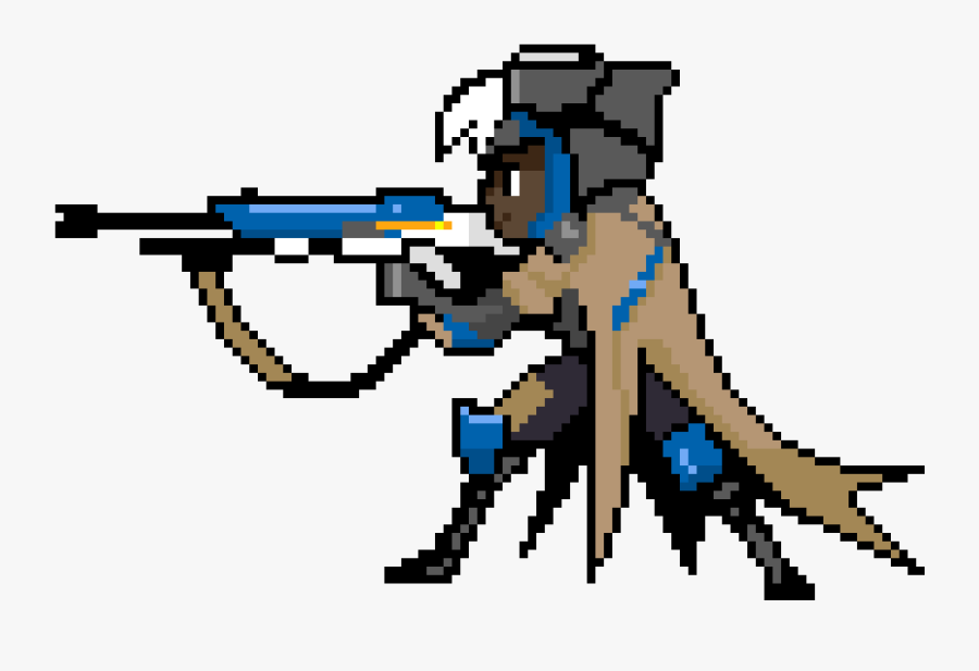Ana Png Overwatch - Overwatch Ana Pixel Spray, Transparent Clipart