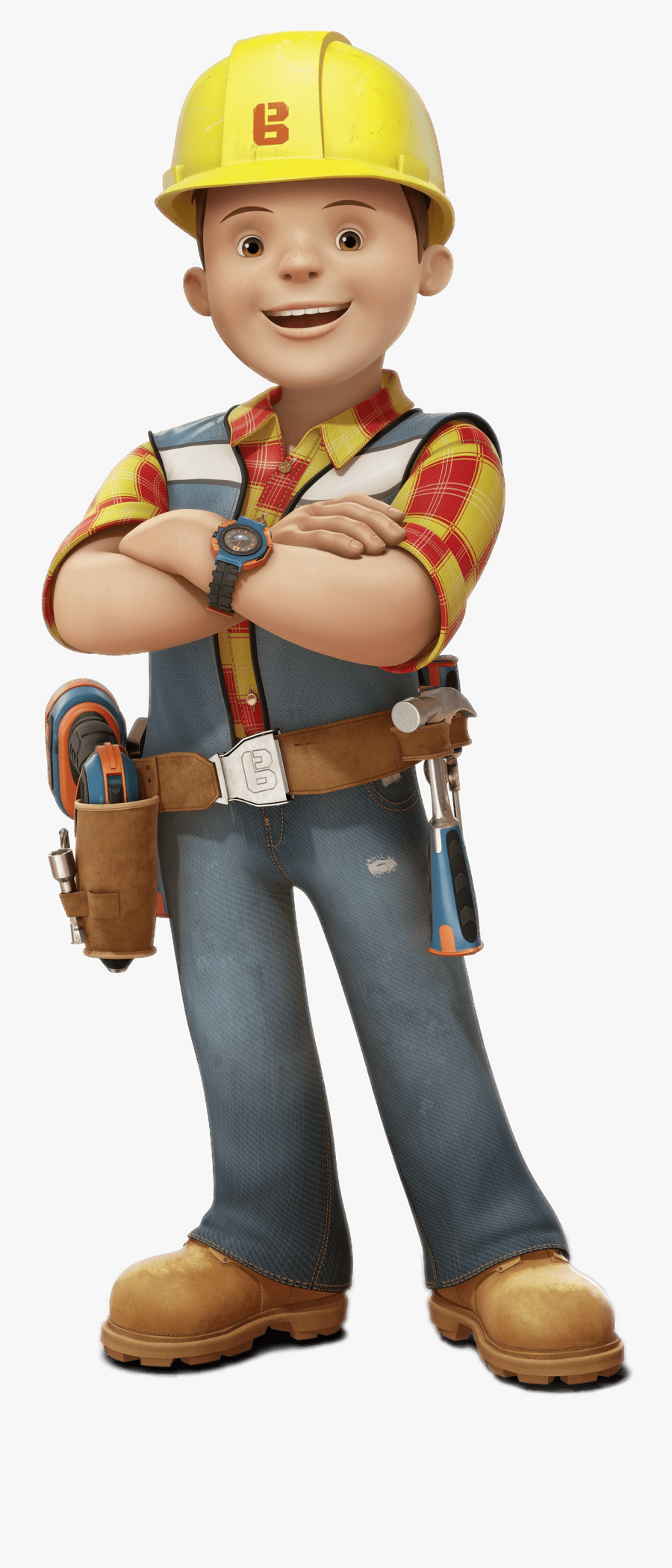 Clip Art Bob The Builder Png - Bob The Builder Made, Transparent Clipart