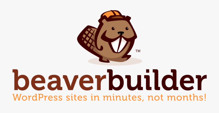 Clip Art Logos And Brand Assets - Beaver Builder Logo Size, Transparent Clipart