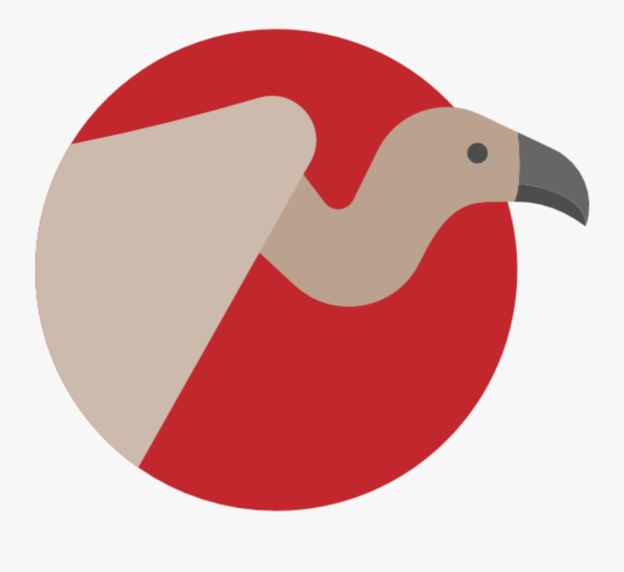 Transparent Garbage Png - Vulture Icon, Transparent Clipart