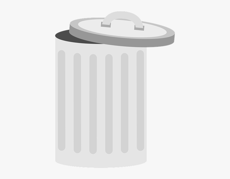 Garbage, Bucket, Waste, Ton, Lid, Metal - Waste, Transparent Clipart