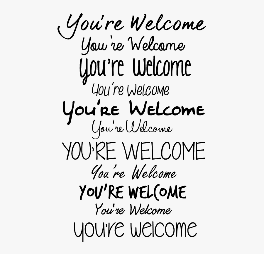 Clip Art E Sting Workshop Variation - You In Different Fonts, Transparent Clipart