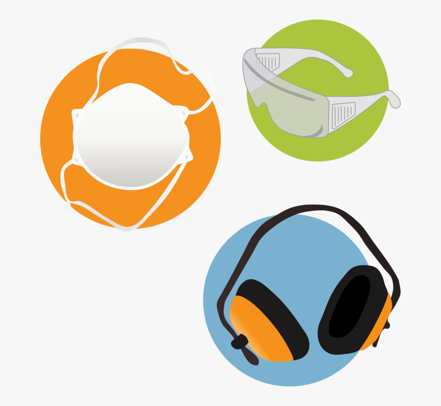 Yellow,personal Protective Equipment,line - Clip Art, Transparent Clipart