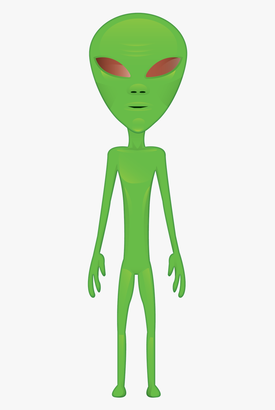 Alien Free To Use Clip Art Transparent Png - Cartoon Alien Clipart, Transparent Clipart