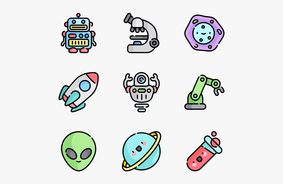 Science Fiction, Transparent Clipart