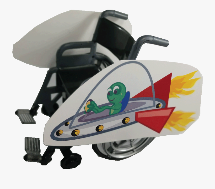 Alien Spaceship Wheelchair Costume Child"s - Airplane, Transparent Clipart