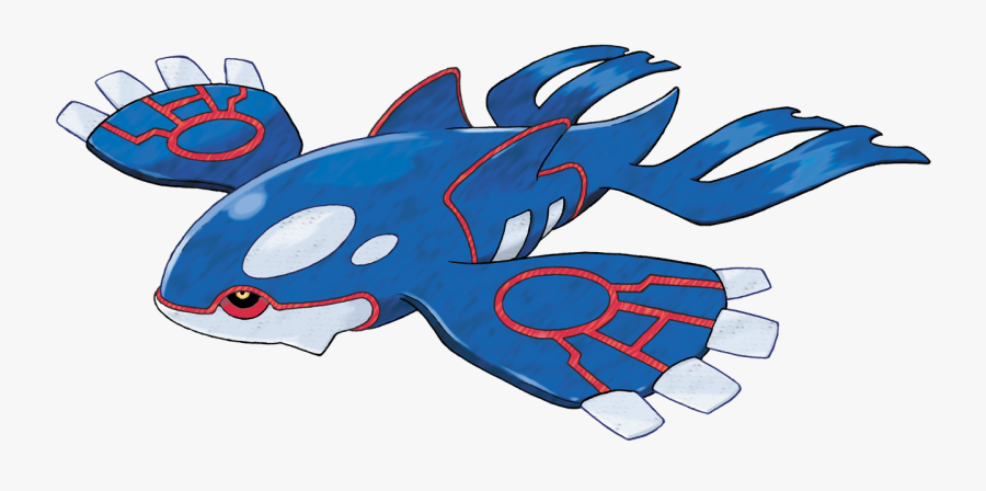 Gen 3 Predictions Move Sets Of Fully Evolved Pokemon - Legendary Pokemon Kyogre, Transparent Clipart