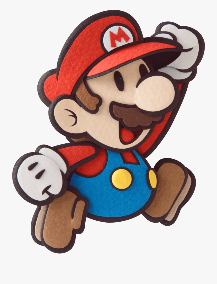 Super Mario Clipart Fist - Paper Mario Sticker Star Mario , Free Transparen...