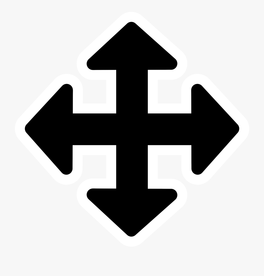 Mono Move Clip Arts - Move Svg Icon, Transparent Clipart