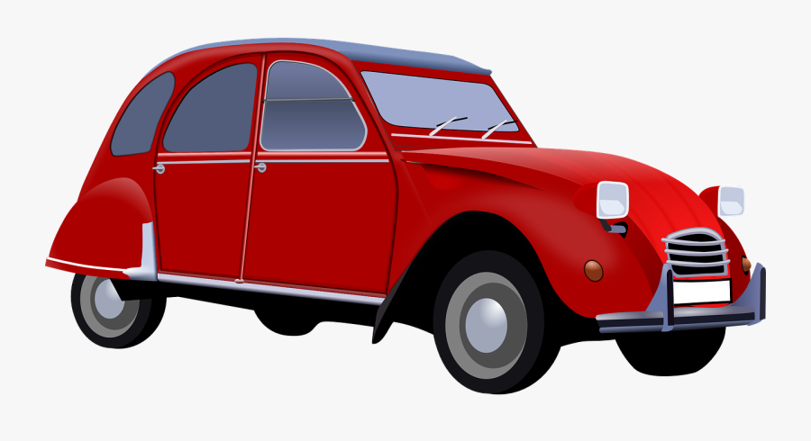 2cv4 Automobile Car - Old Car Clip Art Jpg, Transparent Clipart