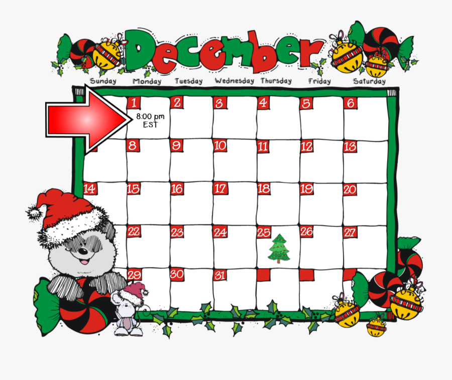 April Calendar, Transparent Clipart