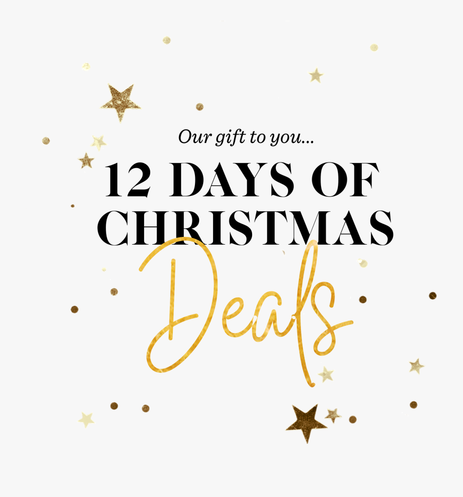 Transparent 12 Days Of Christmas Png - Calligraphy, Transparent Clipart