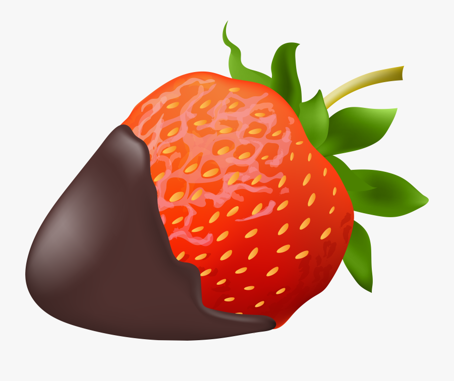 Strawberry With Png Clip, Transparent Clipart