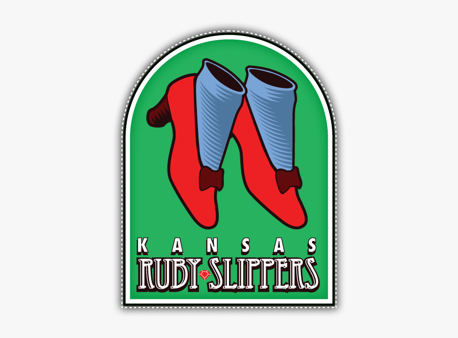 Kansas City Ruby Slippers Logo By Garald4 On Clipart - Poster, Transparent Clipart