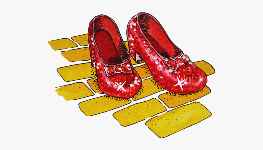 Ruby Slippers The Wizard Of Oz, Transparent Clipart