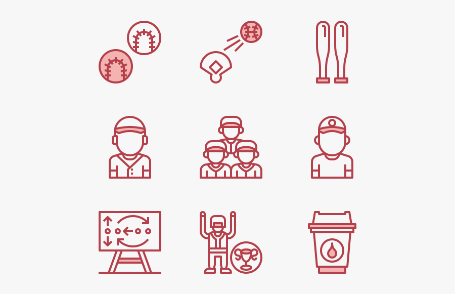 Baseball, Transparent Clipart