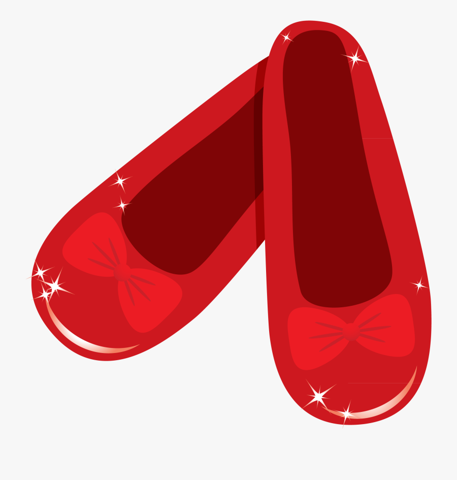 Transparent Ruby Slippers Png - Ballet Flat, Transparent Clipart