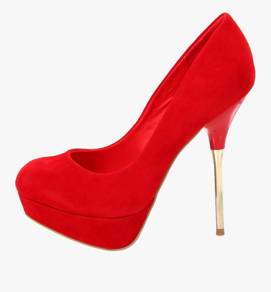 Orange Clipart Shoes - Women Red Shoes Png, Transparent Clipart