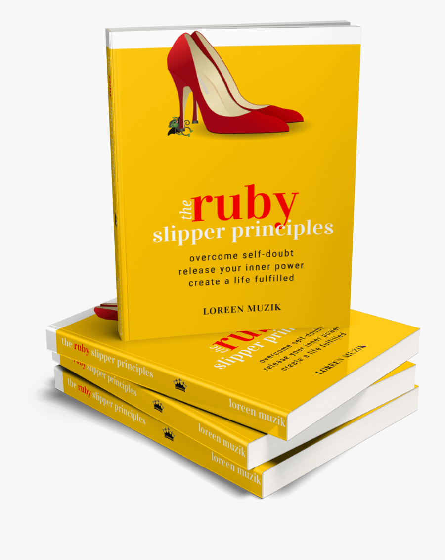 The Ruby Slipper Principles Paperback Book - Basic Pump, Transparent Clipart