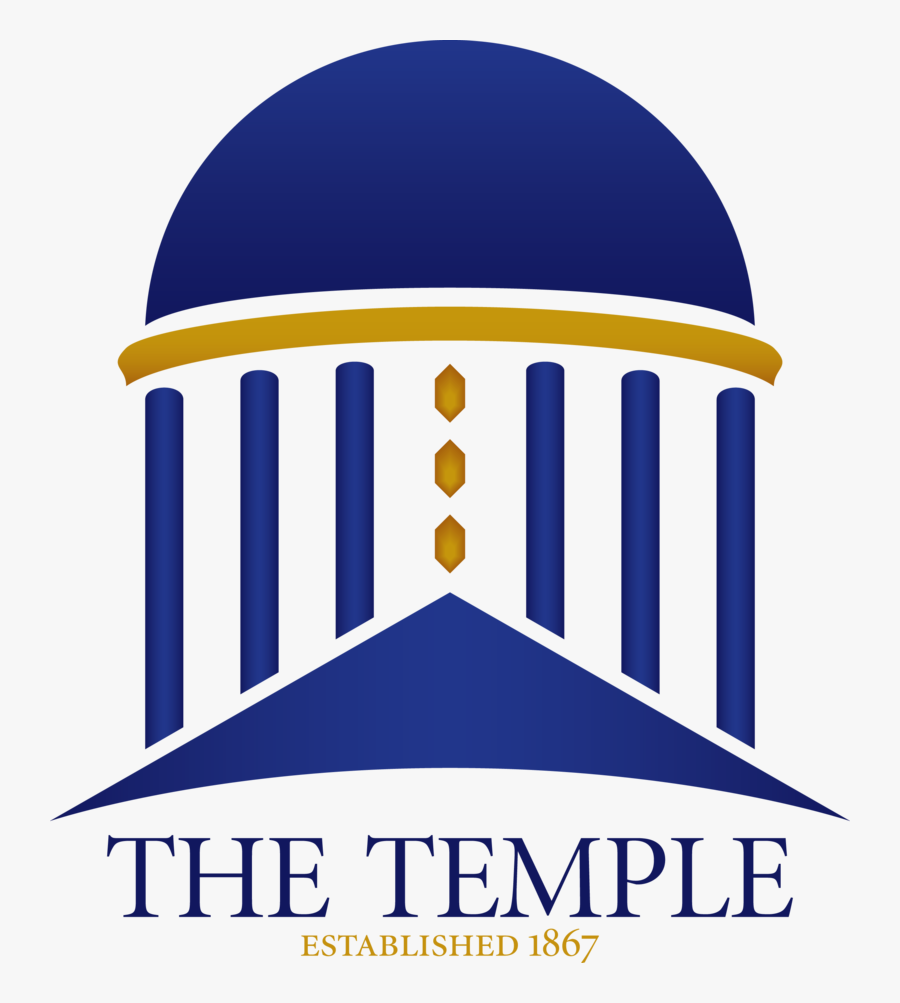 Temple Atlanta Logo, Transparent Clipart