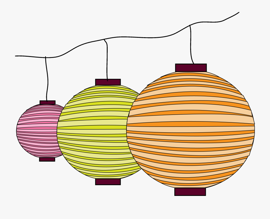 Clipart Train Lantern - Chinese Lantern Clipart Gif, Transparent Clipart