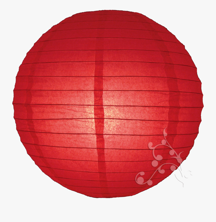 Small Red Paper Hanging Lantern - Japanese Paper Lantern Png, Transparent Clipart