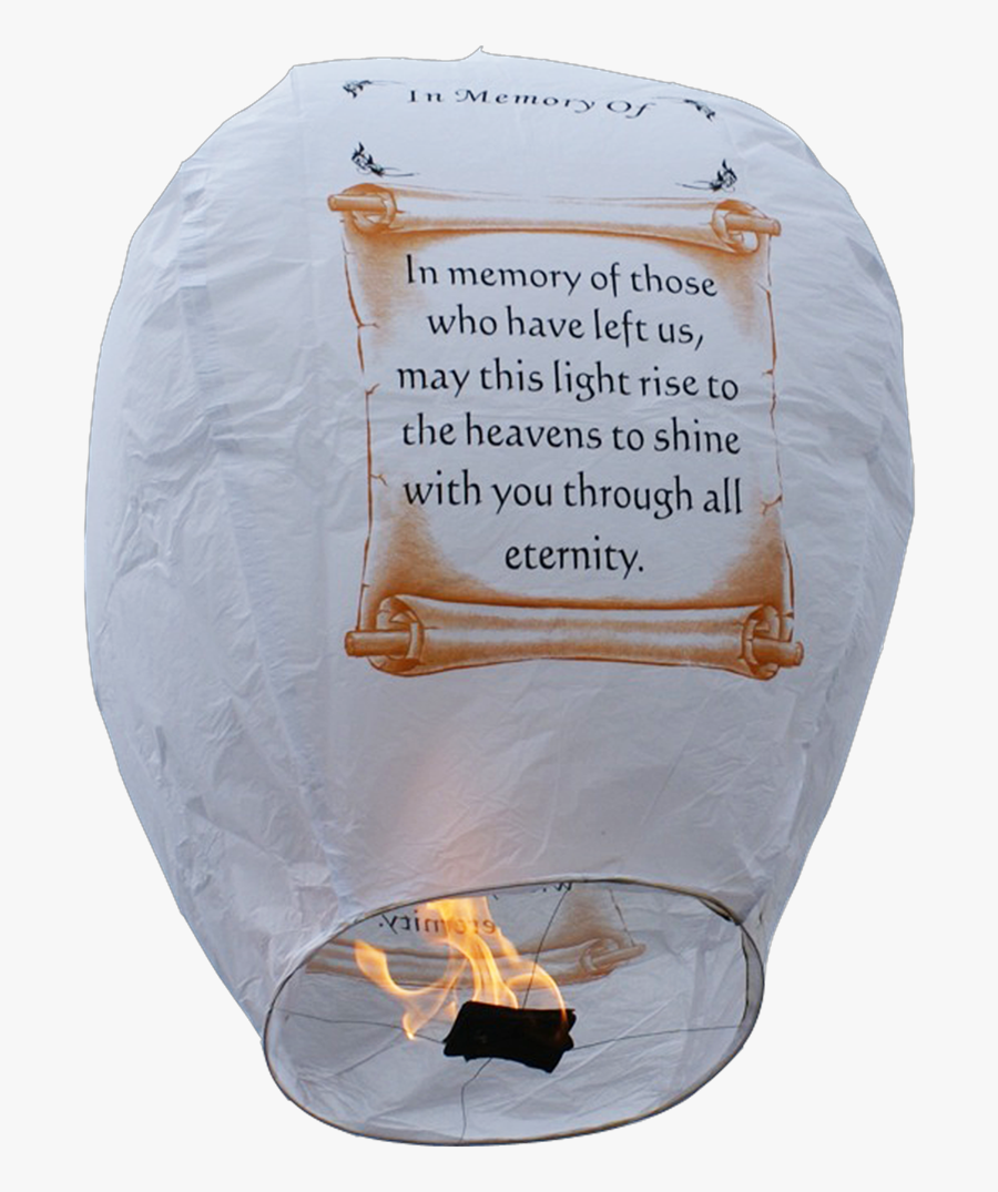 Hot Selling Chinese Eco-friendly Flying Lanterns - Memorial Sky Lanterns, Transparent Clipart