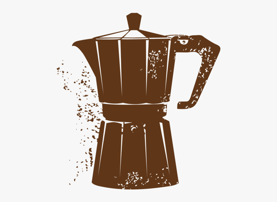 Coffee Pot Vector Png, Transparent Clipart
