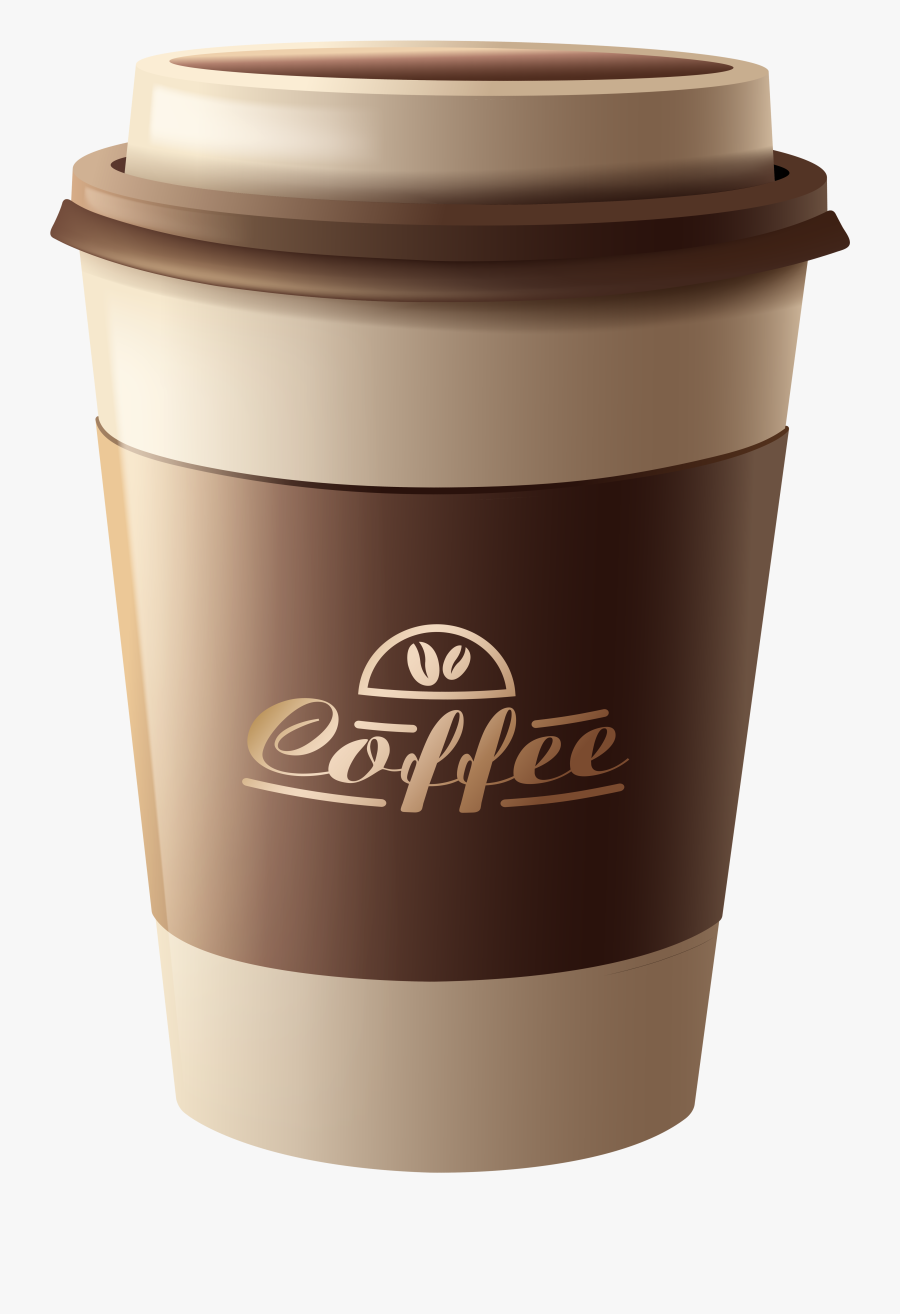 Brown Plastic Coffee Png - Coffee In Plastic Cup Png, Transparent Clipart
