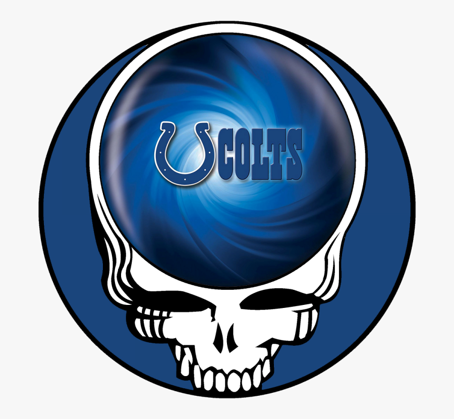 Transparent Indianapolis Colts Clipart - Grateful Dead Steal Your Face Logo, Transparent Clipart