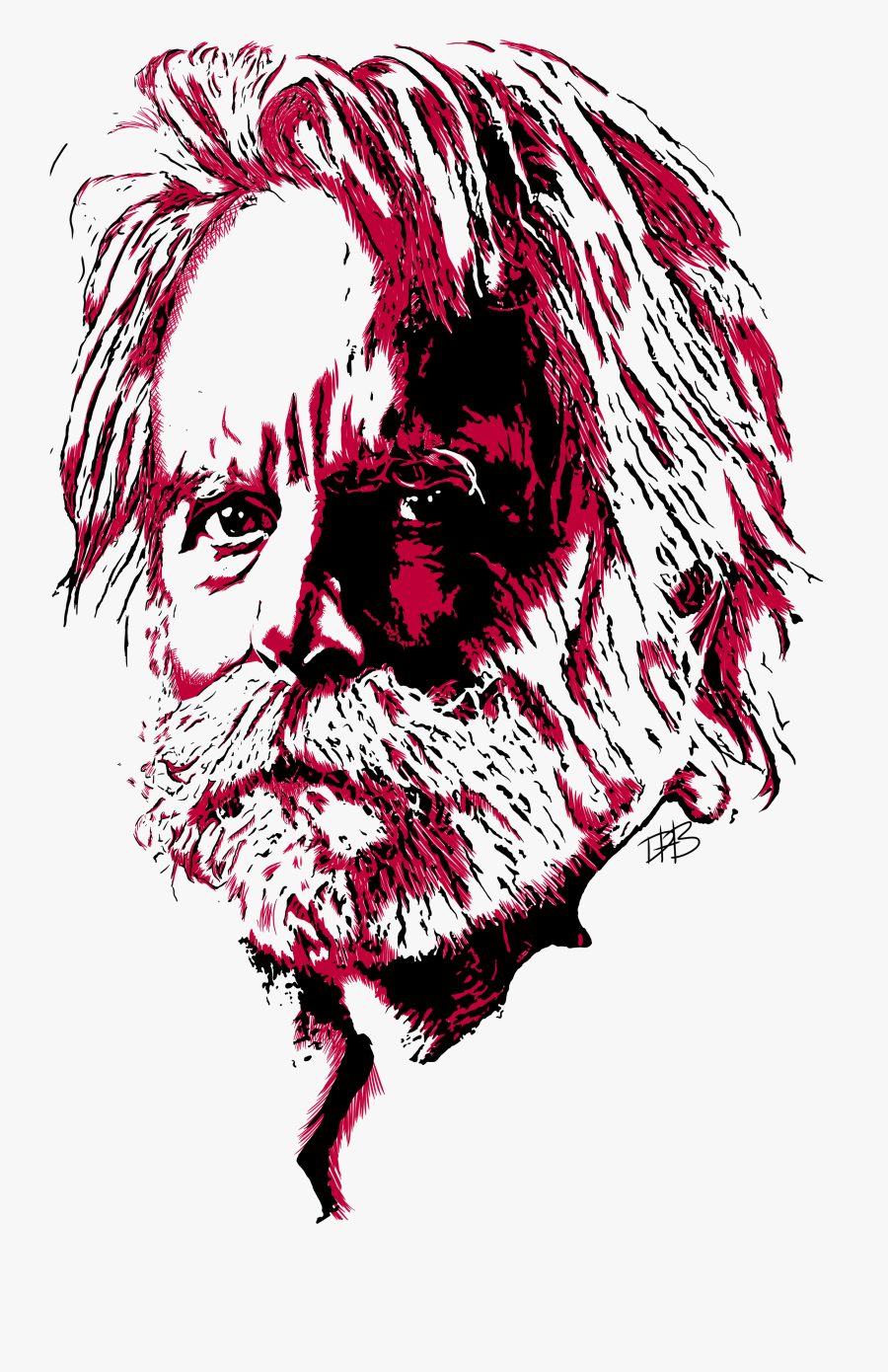 Art I Did Of Bob Weir, Transparent Clipart