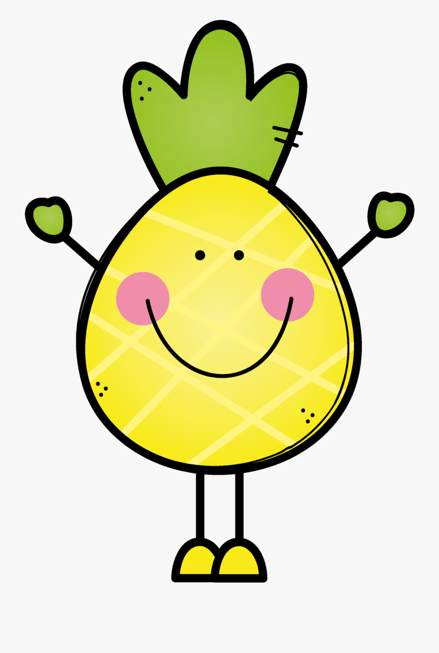 Currently It S Really - Pineapple Alphabet Posters, Transparent Clipart