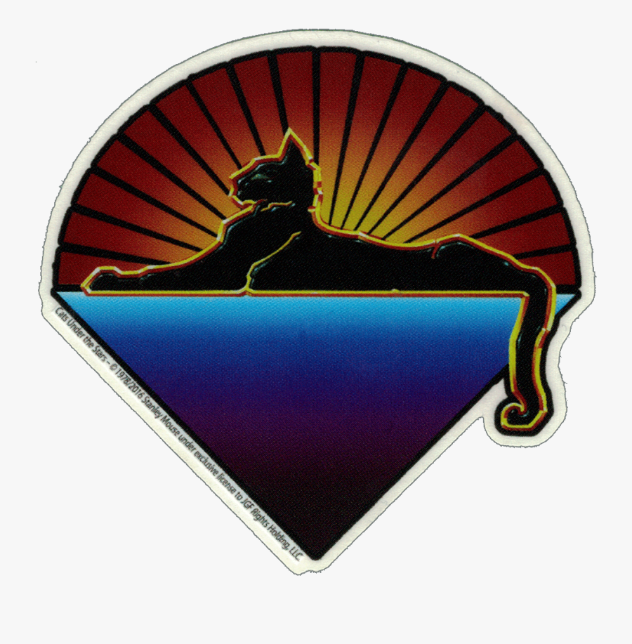 Transparent Grateful Dead Clipart - Cats Under The Stars Logo, Transparent Clipart